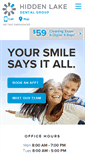 Mobile Screenshot of hiddenlakedentalgroup.com